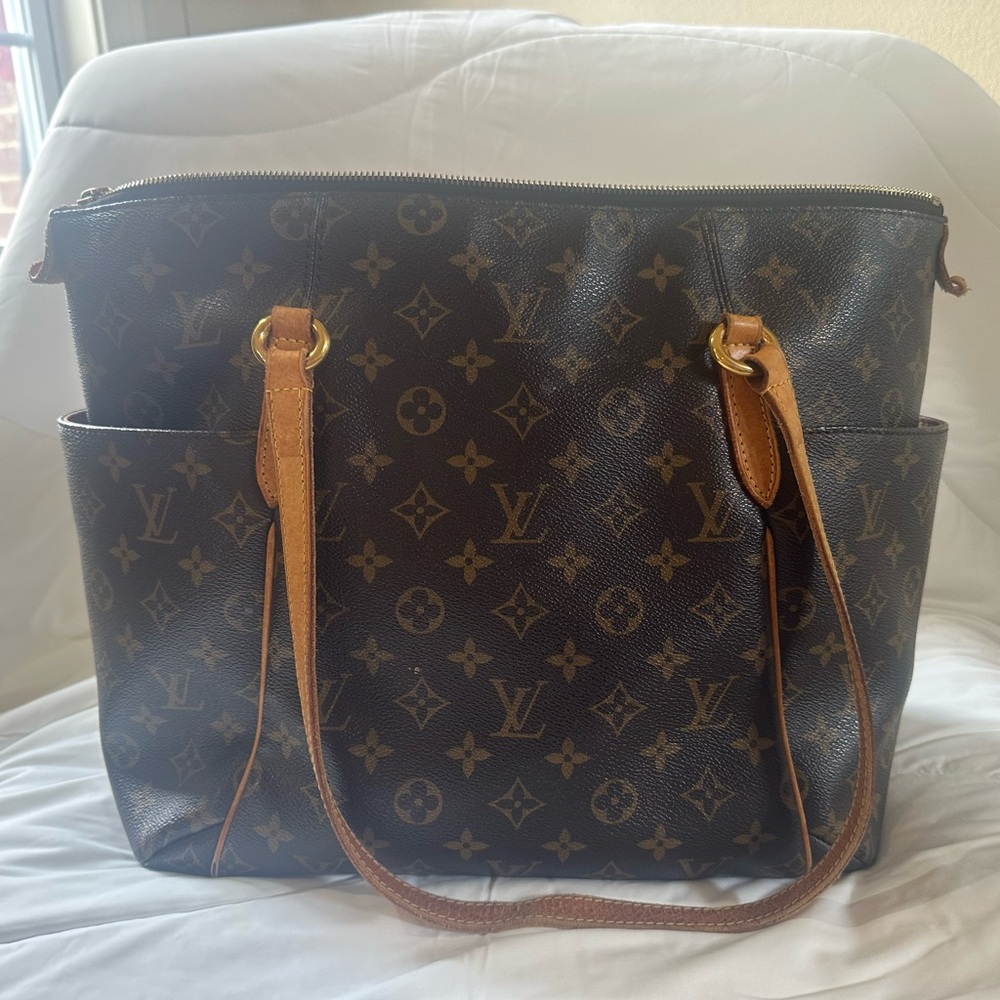 Louis Vuitton Monogram Brown Tote Bag